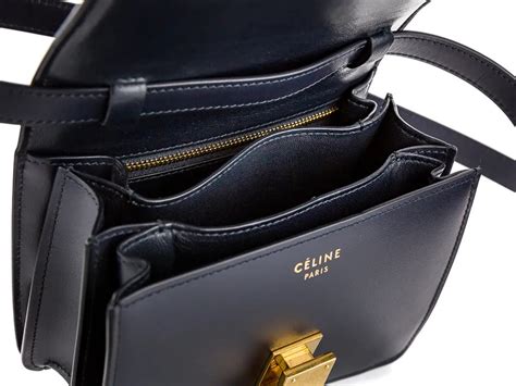 celine セリーヌ クラシックボックス|Celine pursebop box bag.